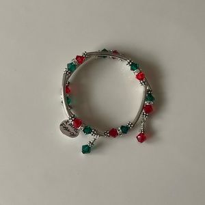 Circle of Hope Breast Cancer Bracelet - XMAS FANCY 🌸